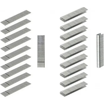 Hřebík DEMA Sponky do sešívačky kulaté 6x12 mm a hřebíky ve tvaru T 13,6x1,1 mm
