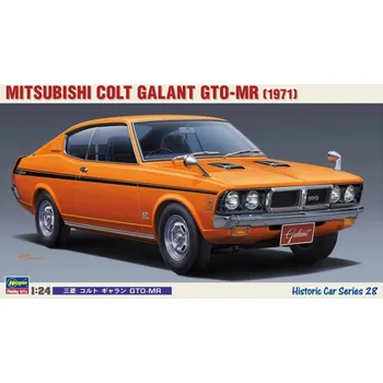Plastikový model Hasegawa Mitsubishi Colt Galant GTO-MR (1971)