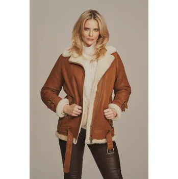 Dámská casual bunda KONOPKA Dámská letecká bunda s kožíškem M