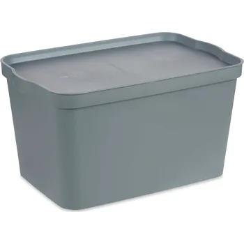 Úložný box Kipit Uzavíratelný box s víkem COMPACT, 24 l