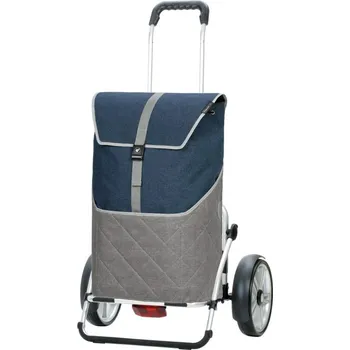 Nákupní taška na kolečkách Andersen Royal Shopper Plus Lasse modrá
