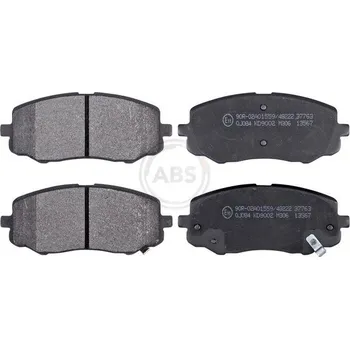 Brzdová destička Sada brzdových destiček, kotoučová brzda A.B.S. 37763