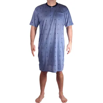 Pánská noční košile VN LOT Vašek pánská noční košile 02-DOGTN-02 M modrá