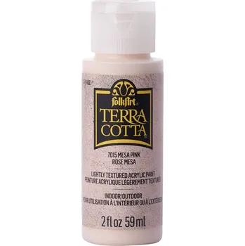 Speciální výtvarná barva FolkArt - Terra Cotta 59 ml různé odstíny Barva: Mesa pink