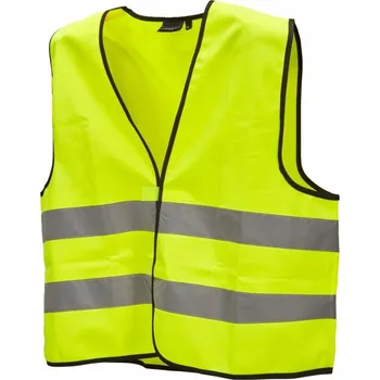 VÝSTRAŽNÁ VESTA NA SUCHÝ ZIP XS/S