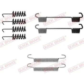 Brzdová čelist Sada příslušenství, parkovací brzdové čelisti QUICK BRAKE 105-0775 QB