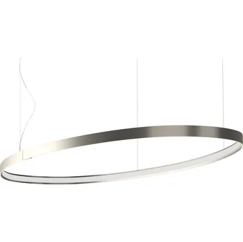 Závěsné LED světlo Panzeri Zero Ellipse titanium