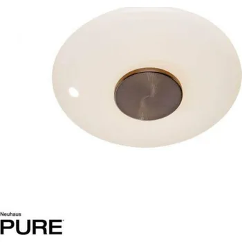 PAUL NEUHAUS LED nástěnné a stropní svítidlo PURE Vitrum 2700K hnědá / opál 6082-34