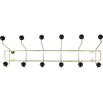 Věšák present time Nástěnný věšák na oblečení SATURNUS GLAM, 53,5 cm