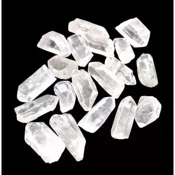 Křišťálové špice v AA kvalitě, délka cca 3-4 cm