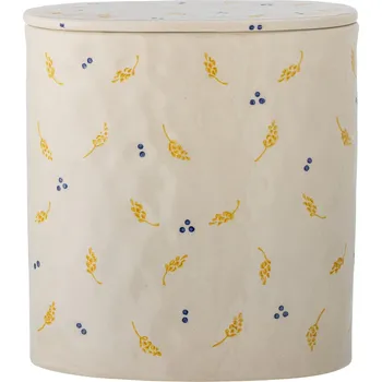 Dóza na potraviny Bloomingville Keramická dóza Pippine White 1800 ml