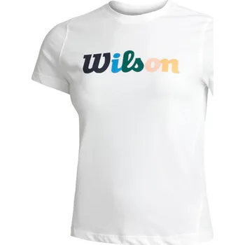 Dámské tričko Wilson W Heritage Tee white M