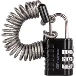 Force Zámek F SMALL spirálový kódový 120cm/3mm, šedý