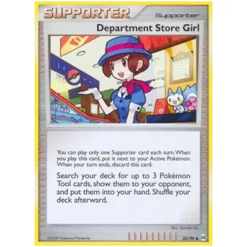 Volný čas Pokémon AR 085/099 Department Store Girl - Arceus Stav: Good, Verze: NORMAL
