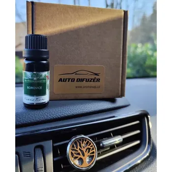 Vůně do auta Podzimní sada do auta Strom života dřevo (PODPORA IMUNITY = Posila pro podzimní dny :) )