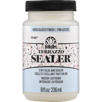 Speciální výtvarná barva Folkart Terrazzo Sealer Glossy Finish 236 ml