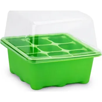 Skleník Pařeniště plastové mini na klíčení 9 buněk