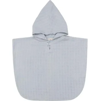 Pláštěnka LÄSSIG Muslin Poncho dots powder blue