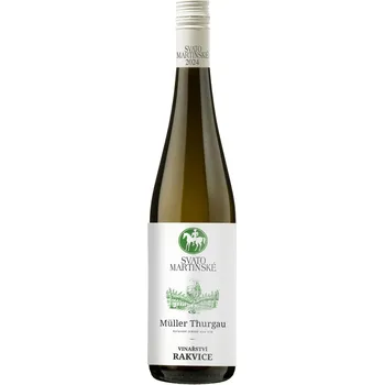 Víno Svatomartinské Muller Thurgau 2025 Réva Rakvice 0,75l