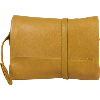 Kabelka BURKELY Kožená crossbody kabelka Natural Norah 1000815.04.63 žlutá