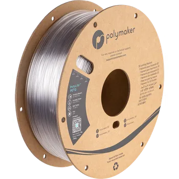 Filament Filament Polymaker PolyLite PETG Transparentní [1,75mm, 1kg]
