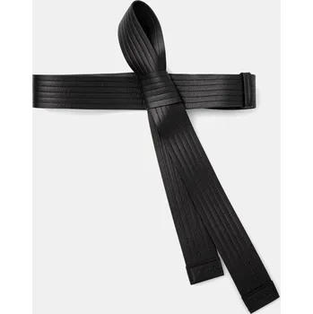 Opasek Kožený pásek Kenzo 45 mm Judo Belt dámský, černá barva, FE68CE045L06.99, 80, 99X