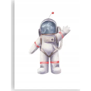 Obraz Obraz plakát do obýváku ložnice 30x40 astronaut plakáty na zeď bez rámu
