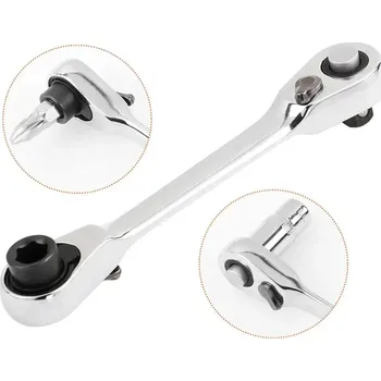 Klíč Oboustranný momentový klíč s ráčnou | sada nářadí