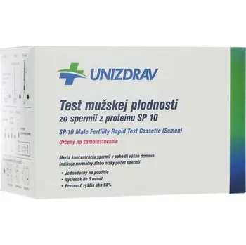 Diagnostický test Test mužské plodnosti ze spermií z proteínu SP-10