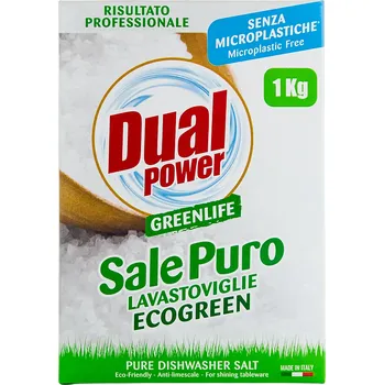 Přípravek do myčky Ekologická sůl do myčky Dual Power Greenlife Sale Puro, 1kg
