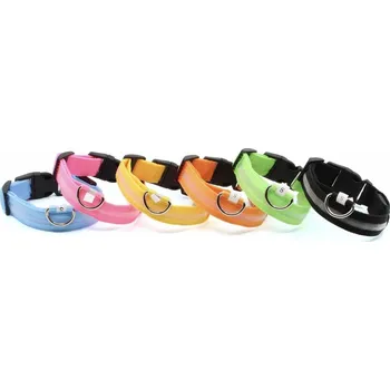 Obojek pro psa Svítící obojek mix barev vel S