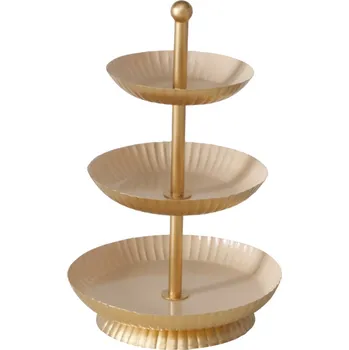 Boltze Třípatrový etažér CLIO, výška 40,5 cm