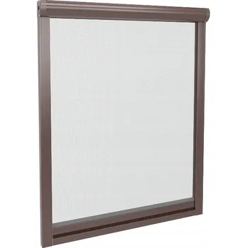 Síť proti hmyzu Moskytiéra vertikální síť proti hmyzu, hnědá, 60 x 50 cm