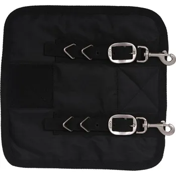 Vybavení pro koně Díl k prodloužení deky QHP, Full - Černá