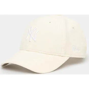 Kšiltovka Kšiltovka New Era COSY 9FORTY® NEW YORK YANKEES béžová barva, s aplikací, 60565256, ONE SIZE, 01X