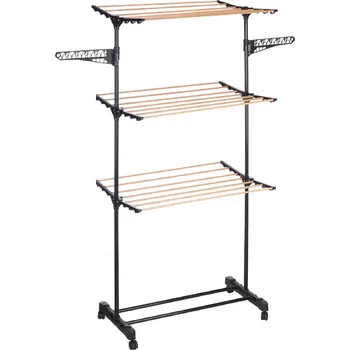 Sušák na prádlo Kipit Sušák na prádlo PLASTIWOOD, 80-140 x 57 x 165 cm