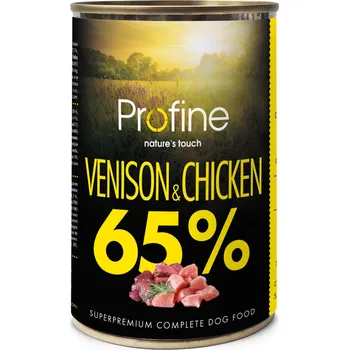 Krmivo pro psa Profine Dog Adult konzerva 65 % Venison/Chicken 400 g