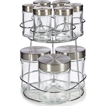 Keramický dřez Vivalto Sada kořenek NIVAN na kovovém stojanu, 9 ks