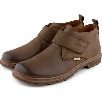 Pánské polobotky Vlnka Pánské kožené polobotky Adrian hnědá velikost obuv dospělí 43