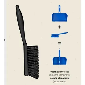 kbelík Univerzální úklidový ruční smetáček s rukojetí, Kobra Barva: Zelená