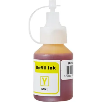 Různí výrobci Inkoust Brother BT-5000 Y kompatibilní, žlutý, 50 ml !!