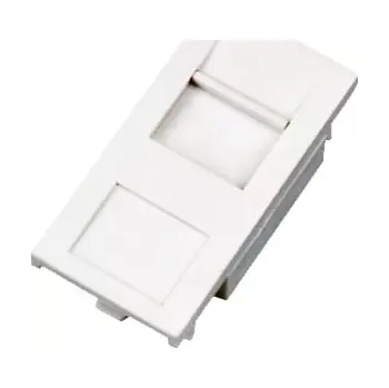 Elektrická zásuvka Adaptér 22.5x45 s krytem