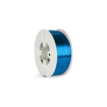 Filament VERBATIM 3D Printer Filament PET-G 2.85mm, 123m, 1kg blue transparent