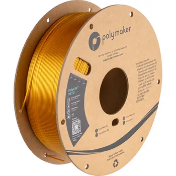 Filament Filament Polymaker PolyLite PETG Zlatá [1,75mm, 1kg]