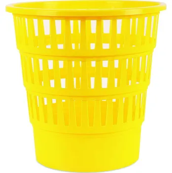 Odpadkový koš Odpadkový koš perforovaný 16 l PP žlutý