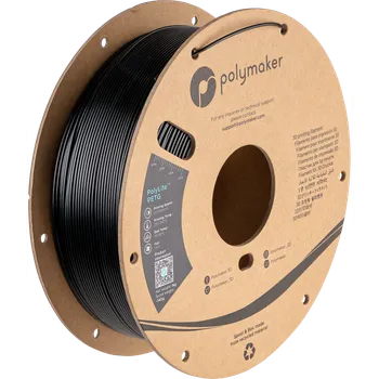 3D tisk Filament Polymaker PolyLite PETG Černá [1,75mm, 1kg]