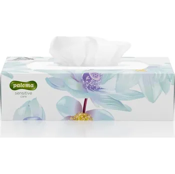 Papírový kapesník Kapesníky v krabičce, 3 vrstvé, 80 kusů Paloma