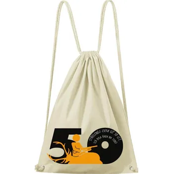 Městský batoh DOBRÝ TRIKO Bavlněný batoh Jsem střelenej 50 let Barva: Natural