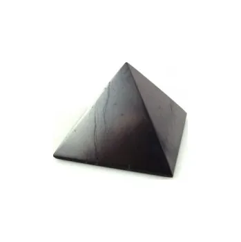 Šungitová pyramida pro řidiče 4cm leštěná