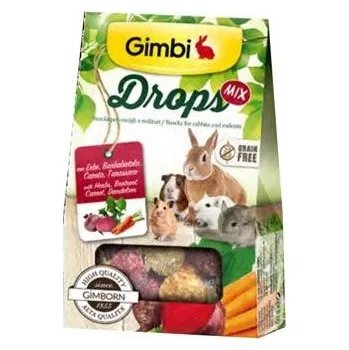 Krmivo pro hlodavce Gimborn Gimbi Drops Grain Free pro hlodavce mix 50g